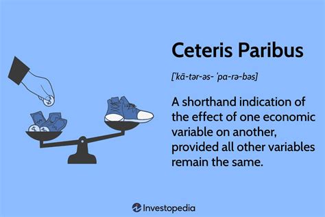 paribus ceteris meaning